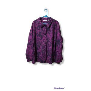 XXL Paisley Sag Harbor Button Down